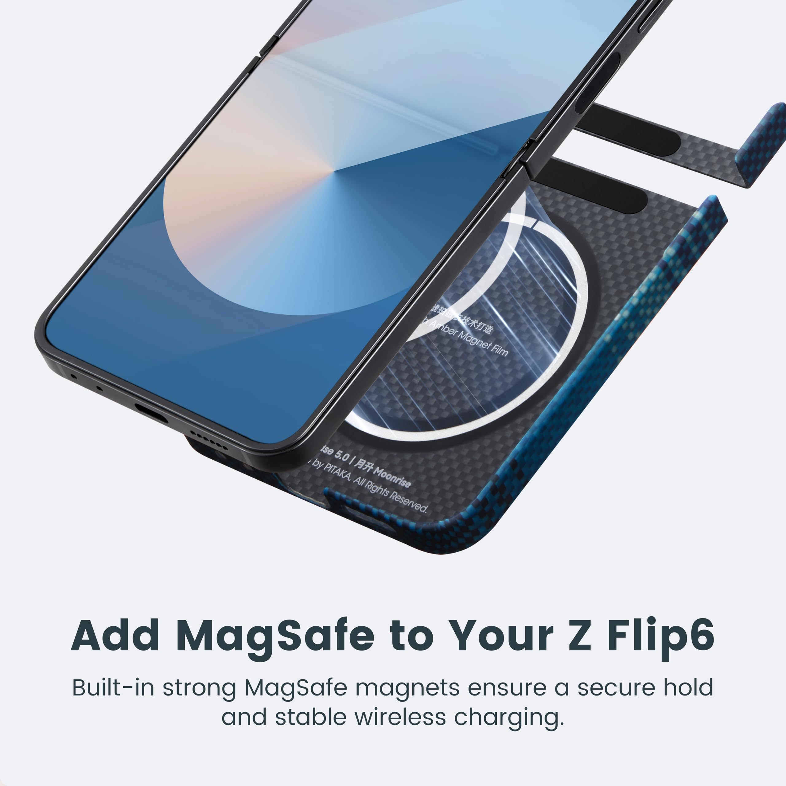 Foto 7 pulgar | Funda Magez Case 5 Moonrise Para Samsung Galaxy Z Flip 6 - Venta Internacional.