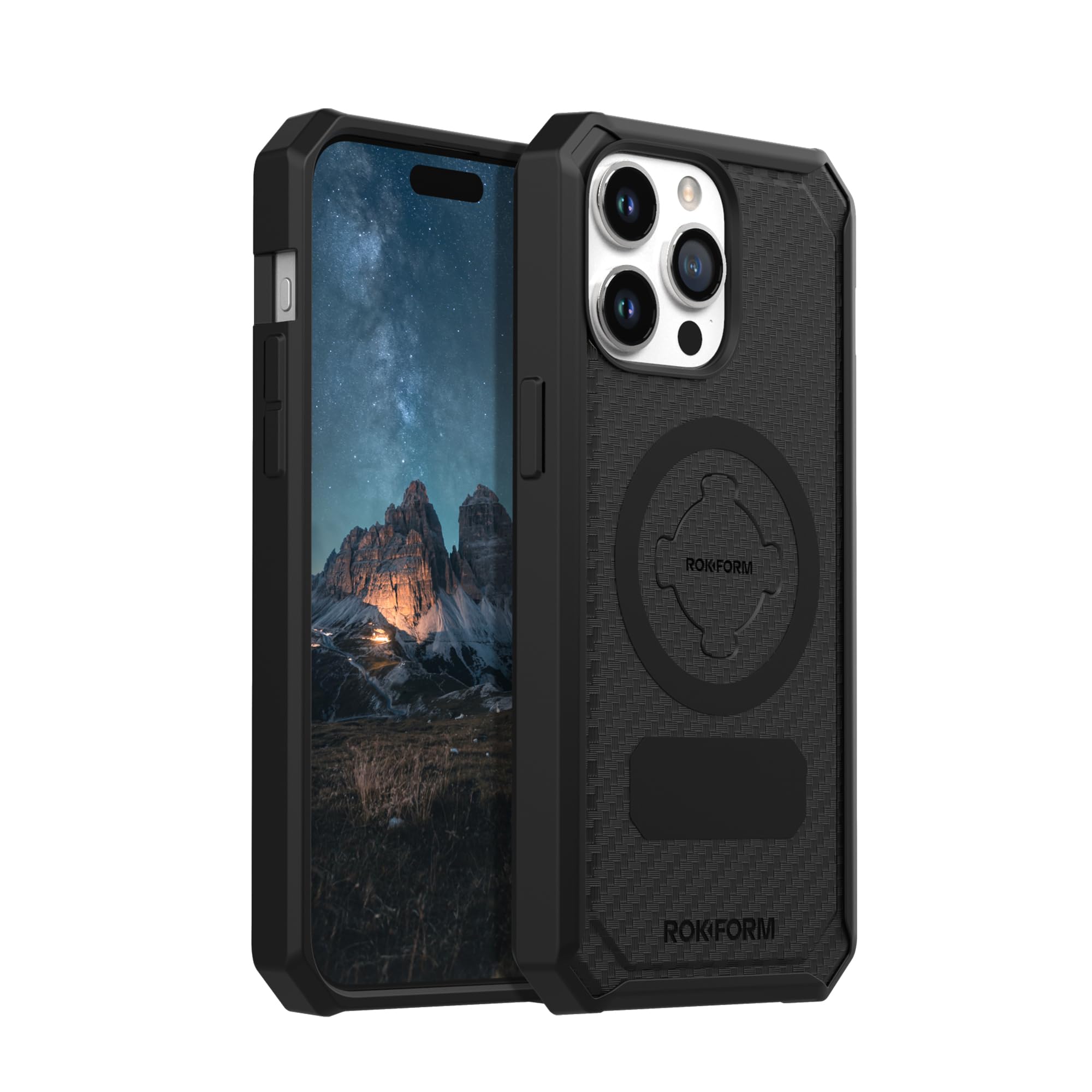 Foto 2 pulgar | Funda Magnética Rokform Rugged Series Para Iphone 15 Pro Max, Color Negro - Venta Internacional.