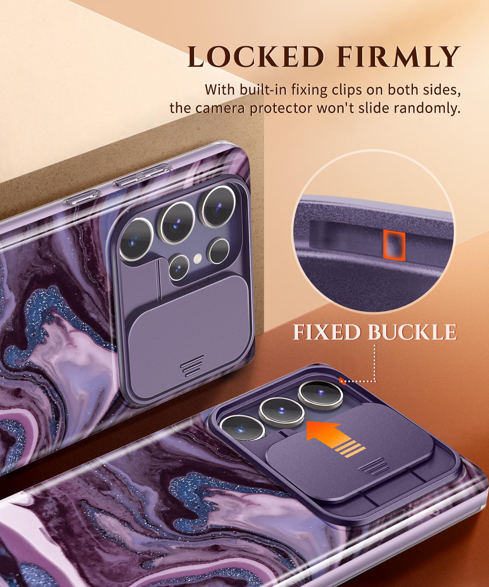 Foto 5 pulgar | Funda De Teléfono Gviewin Para Samsung Galaxy S24 Ultra 6.8 - Venta Internacional.