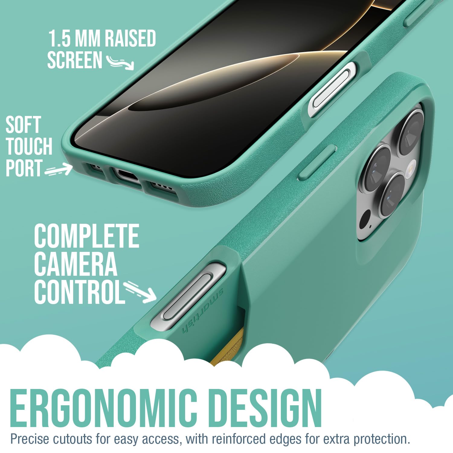Foto 4 pulgar | Funda Tipo Cartera Smartish  Para Iphone 16 Pro Max Wallet Slayer, Vol. 1 - Venta Internacional.