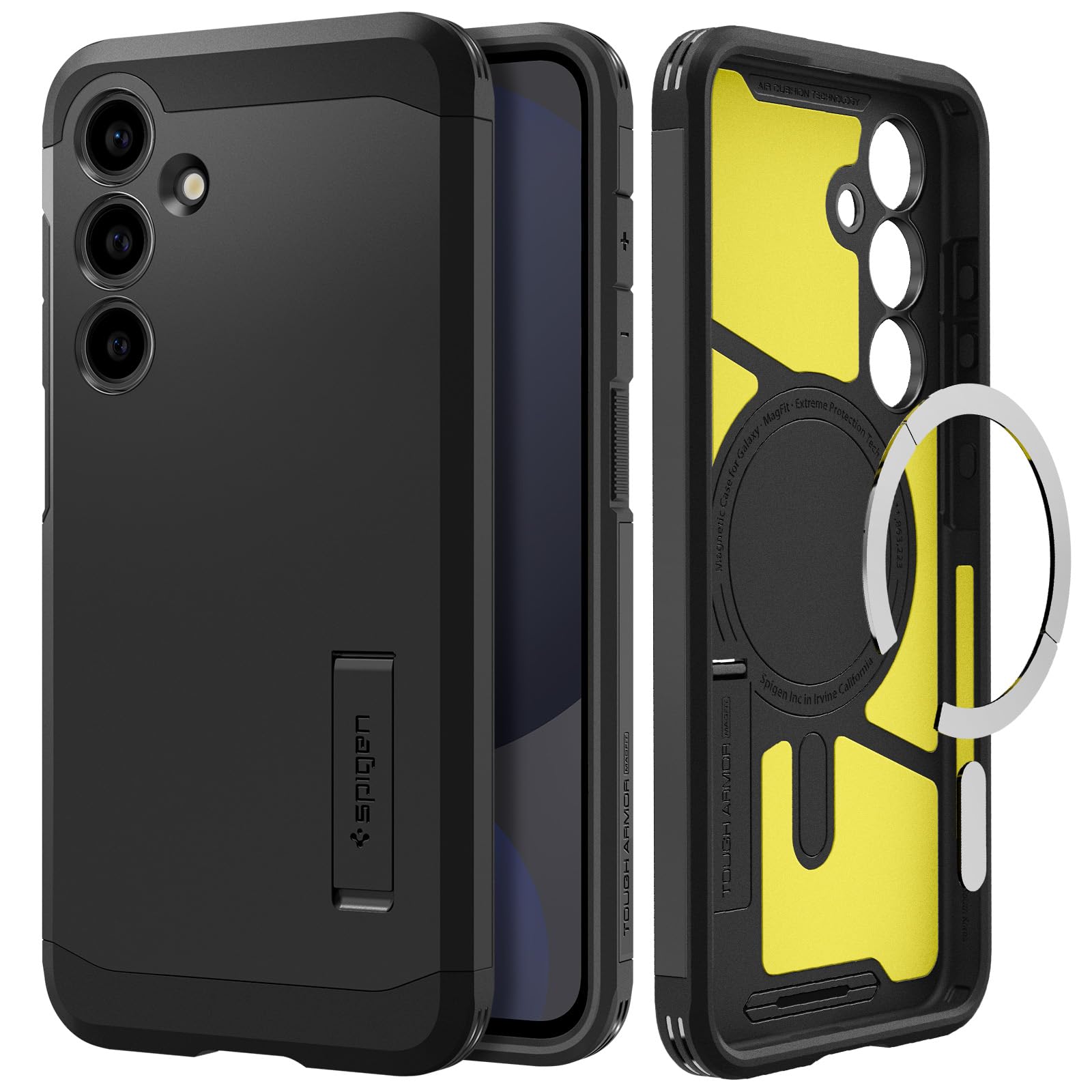 Funda Spigen Tough Armor Magfit Para Galaxy S24 Fe Con Soporte - Venta Internacional.