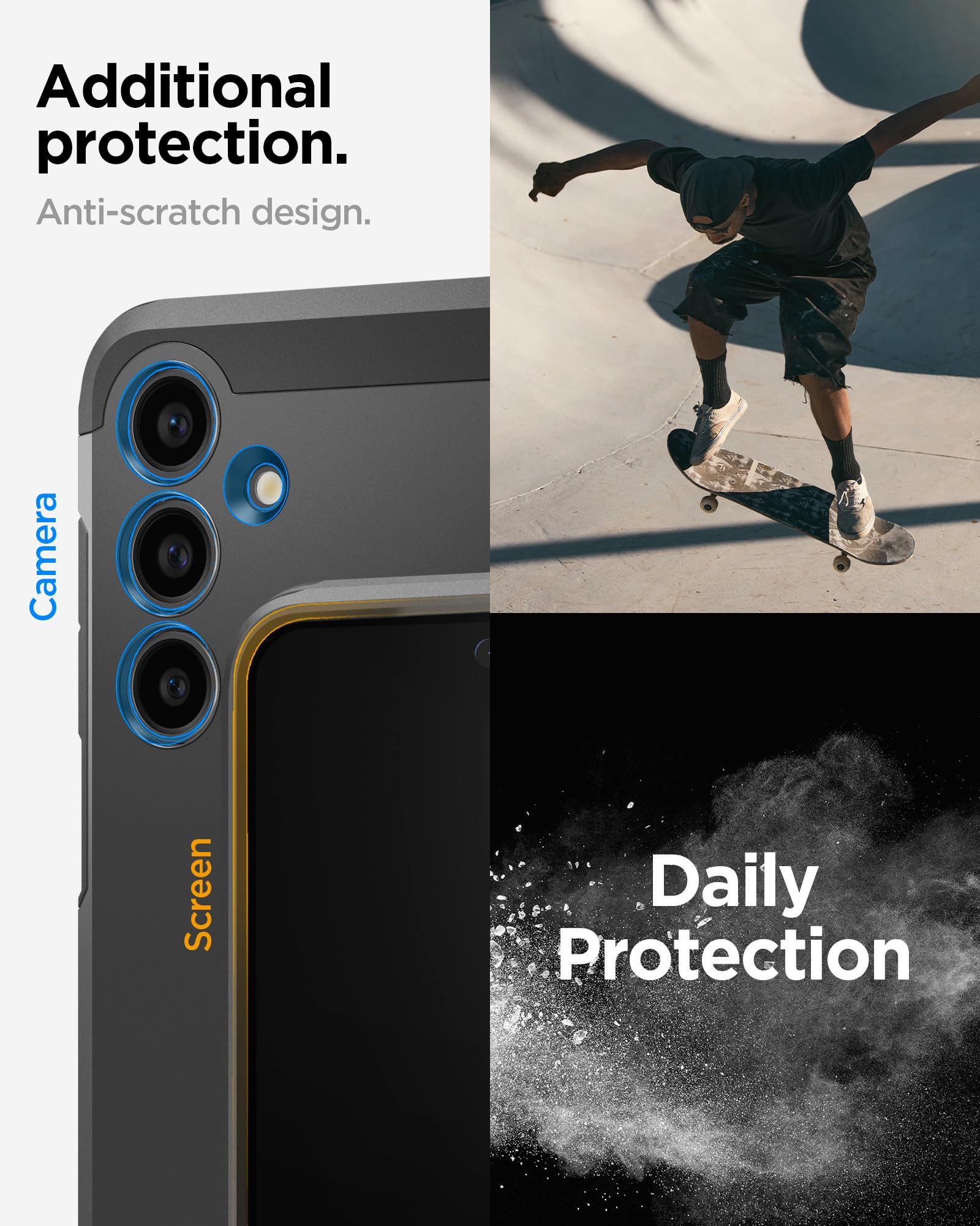Foto 7 pulgar | Funda Spigen Tough Armor Magfit Para Galaxy S24 Fe Con Soporte - Venta Internacional.