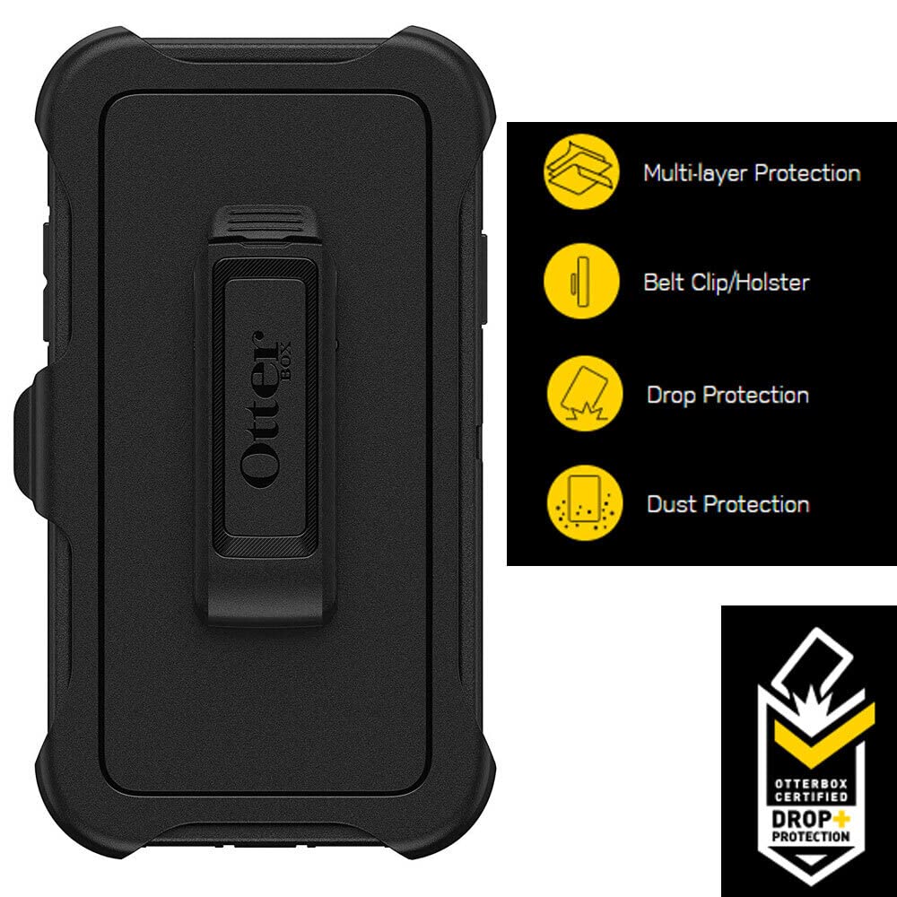 Foto 4 pulgar | Funda De Teléfono Otterbox Defender Series Para Iphone 11 Negra - Venta Internacional.