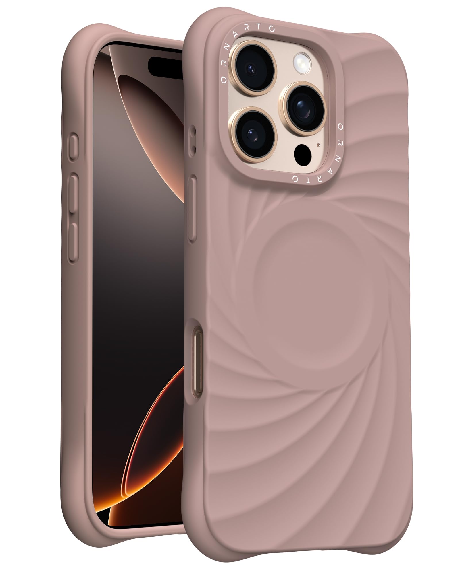 Funda De Teléfono Ornarto Vortuxe Para Iphone 16 Pro Max Con Magsafe - Venta Internacional.