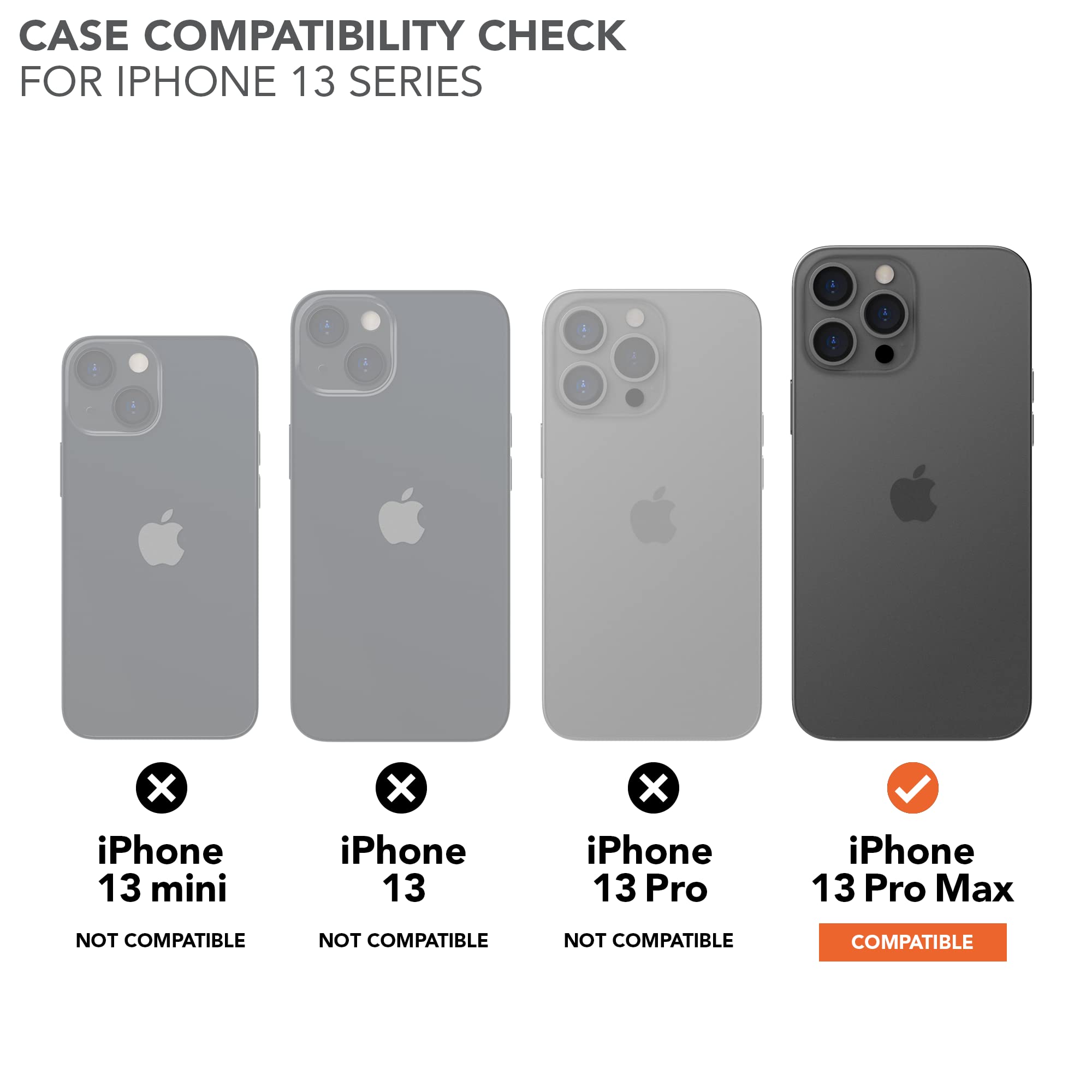 Foto 3 pulgar | Funda Rokform Rugged Series Para Iphone 13 Pro Max, Color Negro - Venta Internacional.