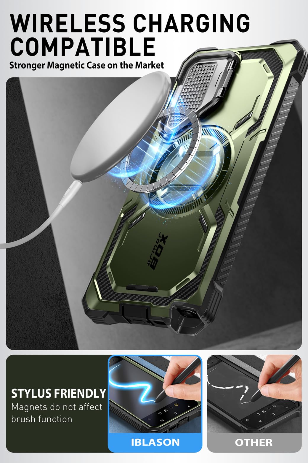 Foto 6 | Funda De Teléfono I-blason Armorbox Para Samsung Galaxy S24 Ultra - Venta Internacional.