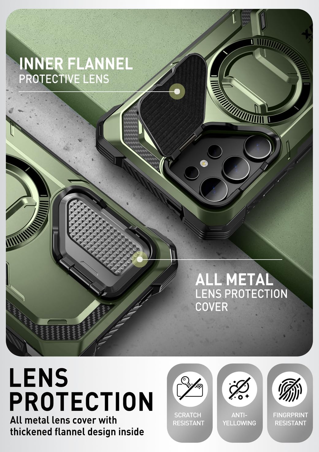 Foto 8 pulgar | Funda De Teléfono I-blason Armorbox Para Samsung Galaxy S24 Ultra - Venta Internacional.