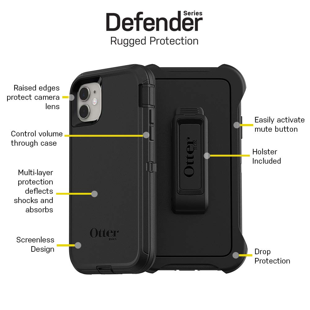 Foto 6 | Funda Otterbox Para Iphone 11 Defender Series Rt Blaze Edge - Venta Internacional.
