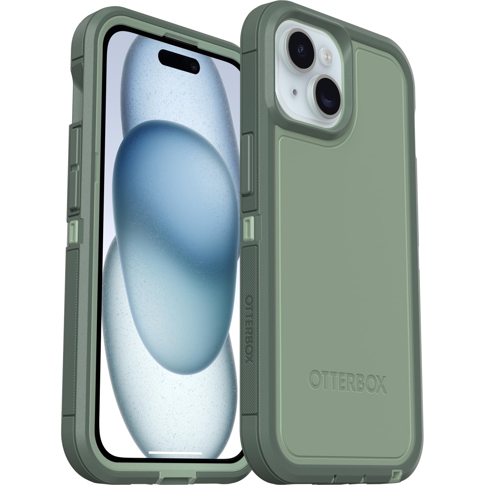Foto 5 | Funda De Teléfono Otterbox Defender Series Xt Para Iphone 15, Color Verde - Venta Internacional.