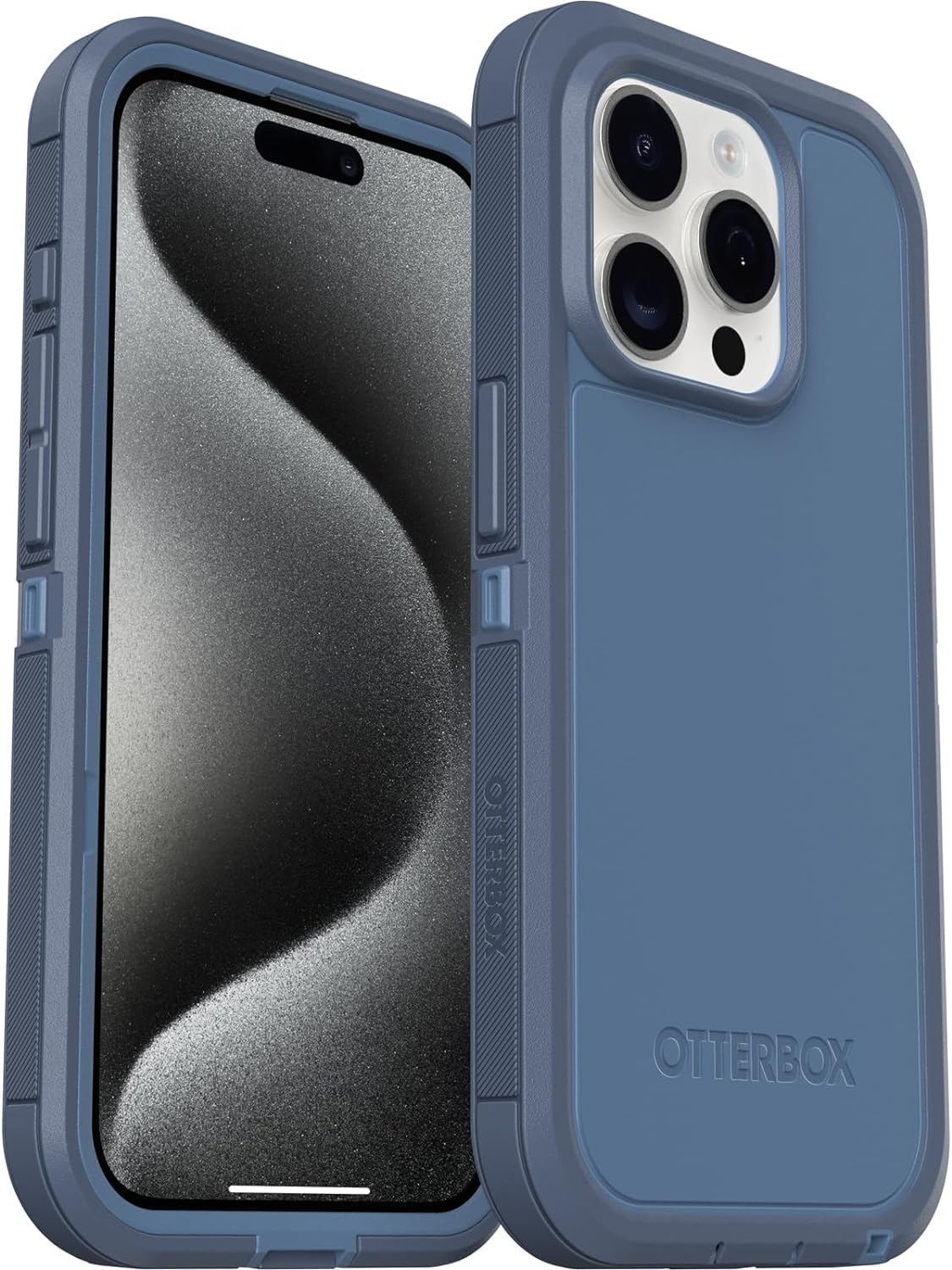 Foto 2 pulgar | Funda Para Teléfono Otterbox Iphone 15 Pro Defender Series Xt Blue - Venta Internacional.