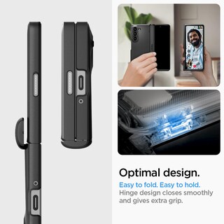 Foto 6 | Funda Spigen Slim Armor Pro Para El Galaxy Z Fold 6 (2024), Color Negro - Venta Internacional.