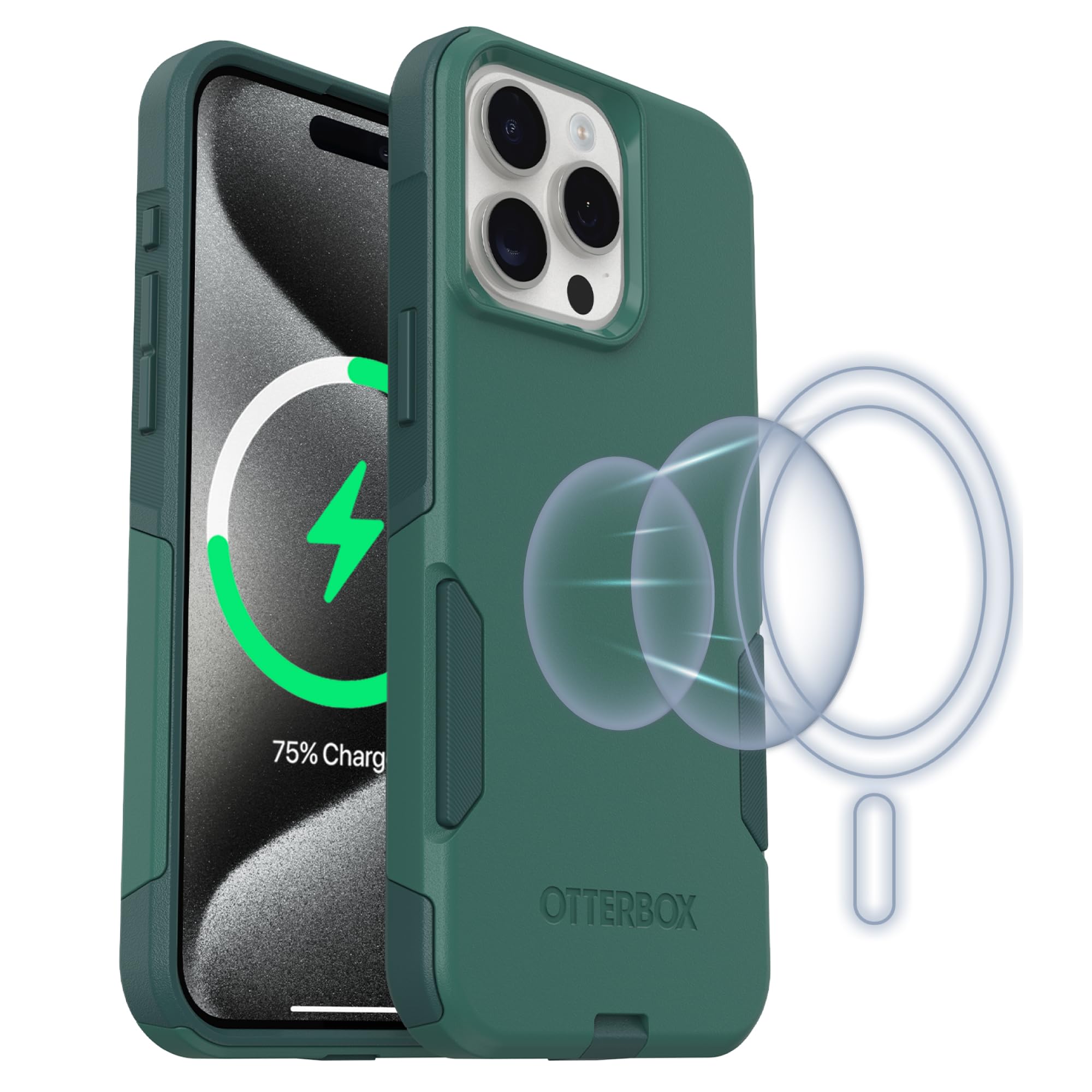 Funda Para Teléfono Otterbox Commuter Series Magsafe Para Iphone 15 Pro Max - Venta Internacional.