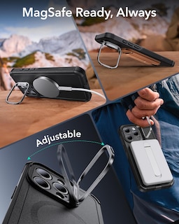 Foto 6 | Funda De Teléfono Esr Cyber Series Para Iphone 15 Pro Con Magsafe Black - Venta Internacional.
