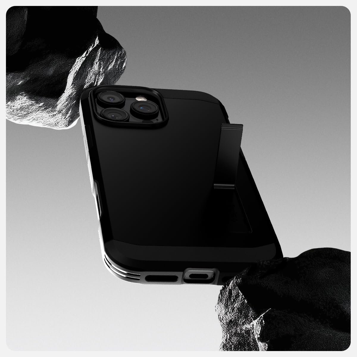 Foto 7 | Funda Spigen Tough Armor T Magfit Para Iphone 16 Pro Max, Color Negro - Venta Internacional.