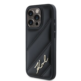 Foto 2 | Funda Case Karl Lagerfeld Acolchado Para Iphone 15 Pro Max Neg Original