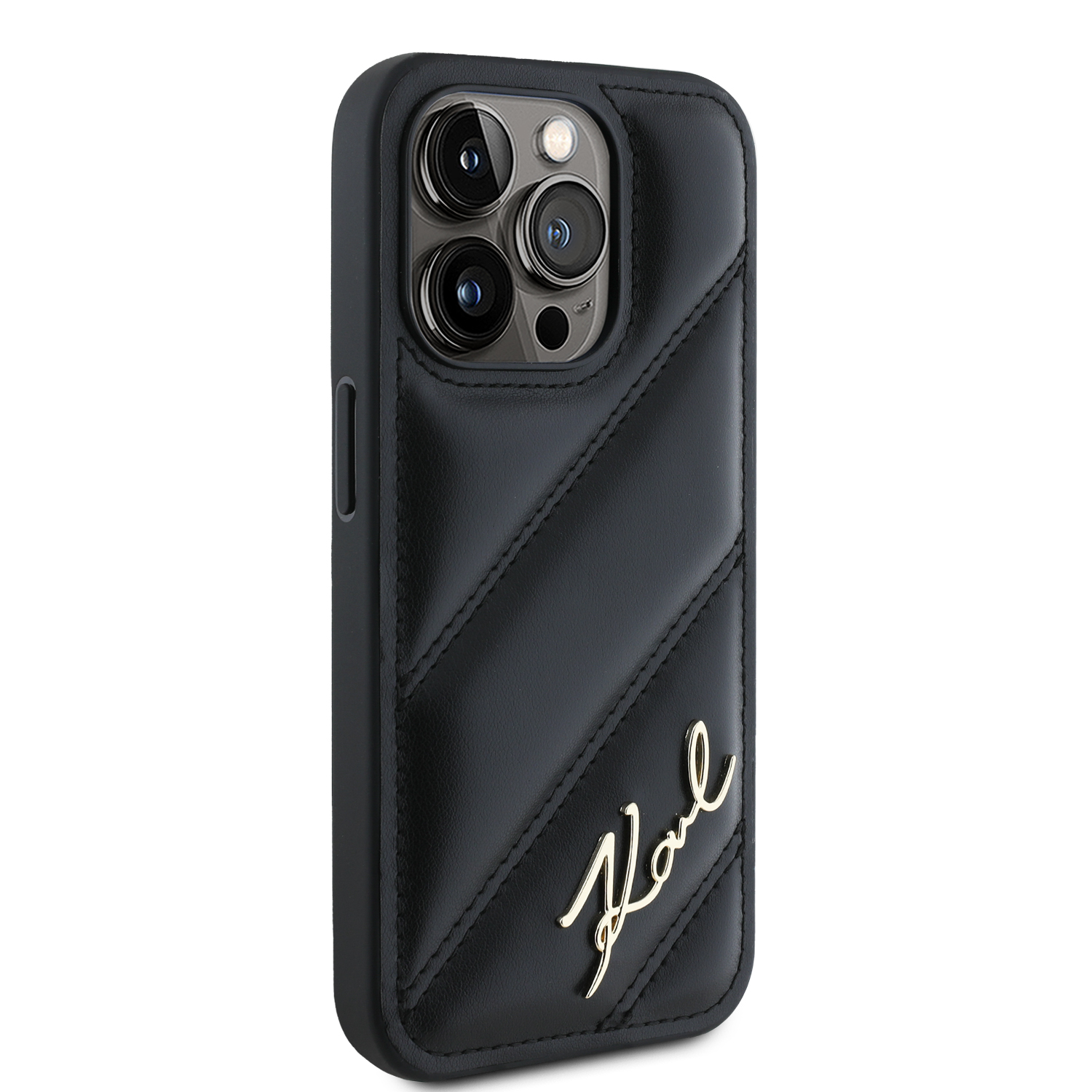 Foto 4 | Funda Case Karl Lagerfeld Acolchado Para Iphone 15 Pro Max Neg Original