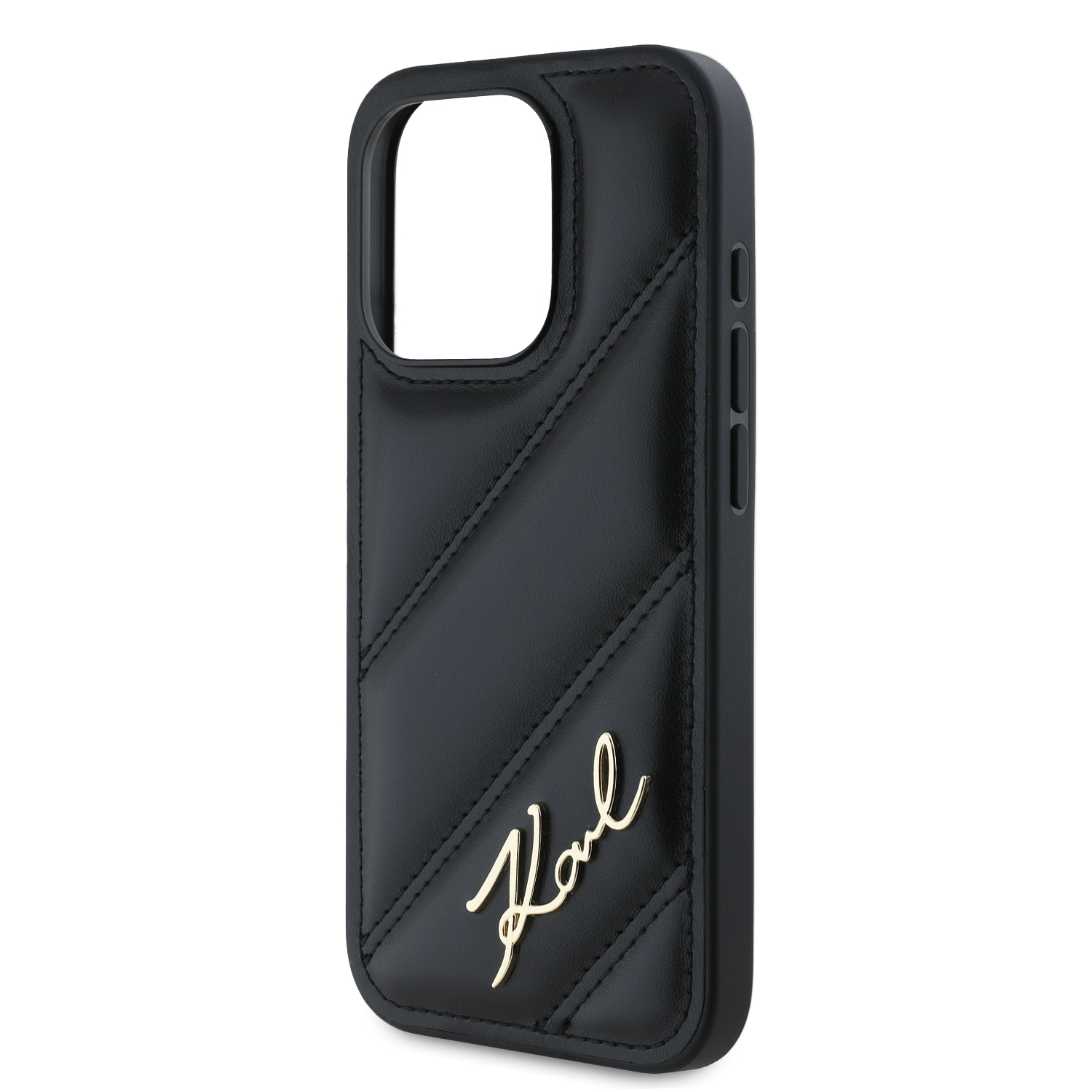Foto 7 pulgar | Funda Case Karl Lagerfeld Acolchado Para Iphone 15 Pro Max Neg Original