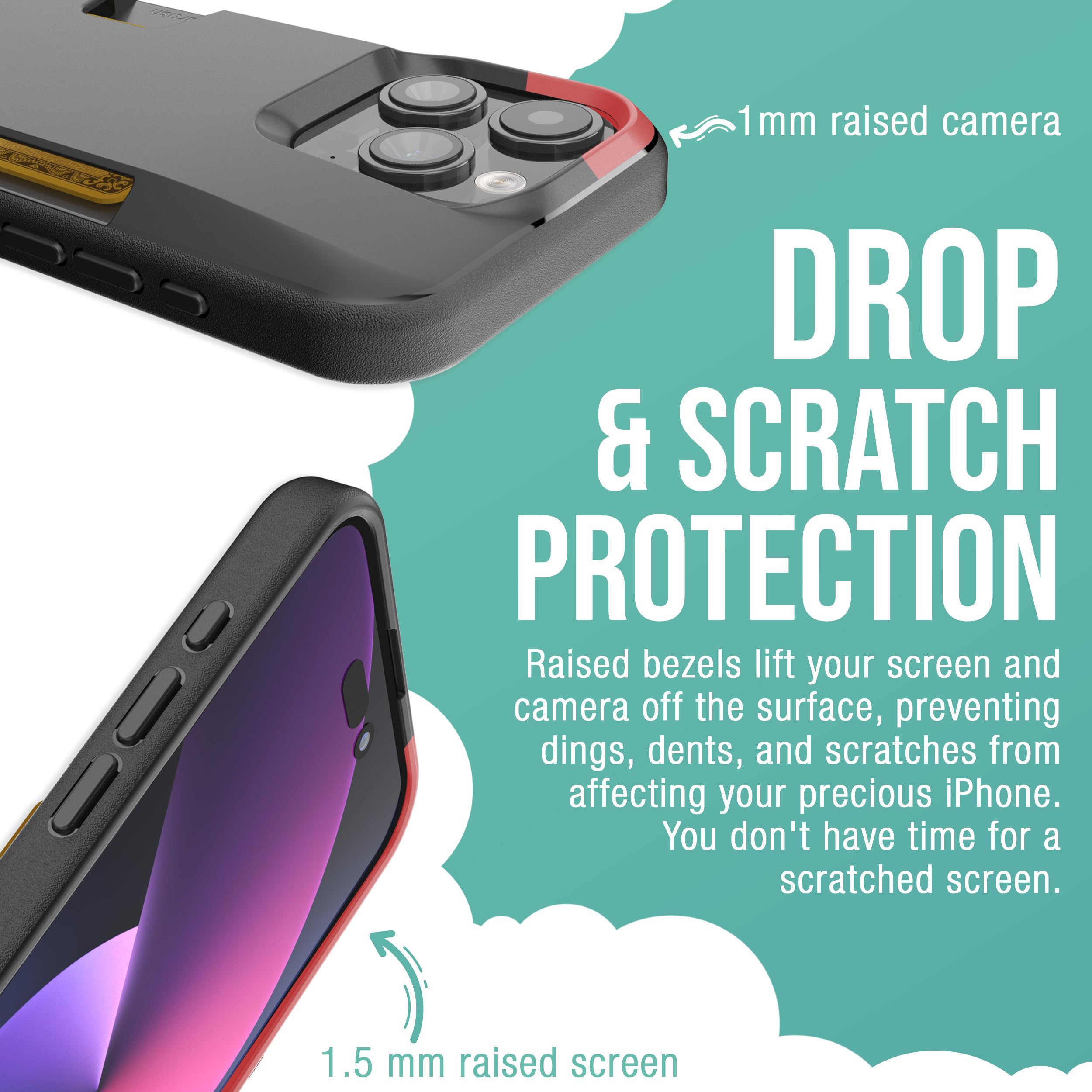 Foto 5 pulgar | Funda Tipo Cartera Smartish Wallet Slayer Vol. 1 Para Iphone 15 Pro - Venta Internacional.