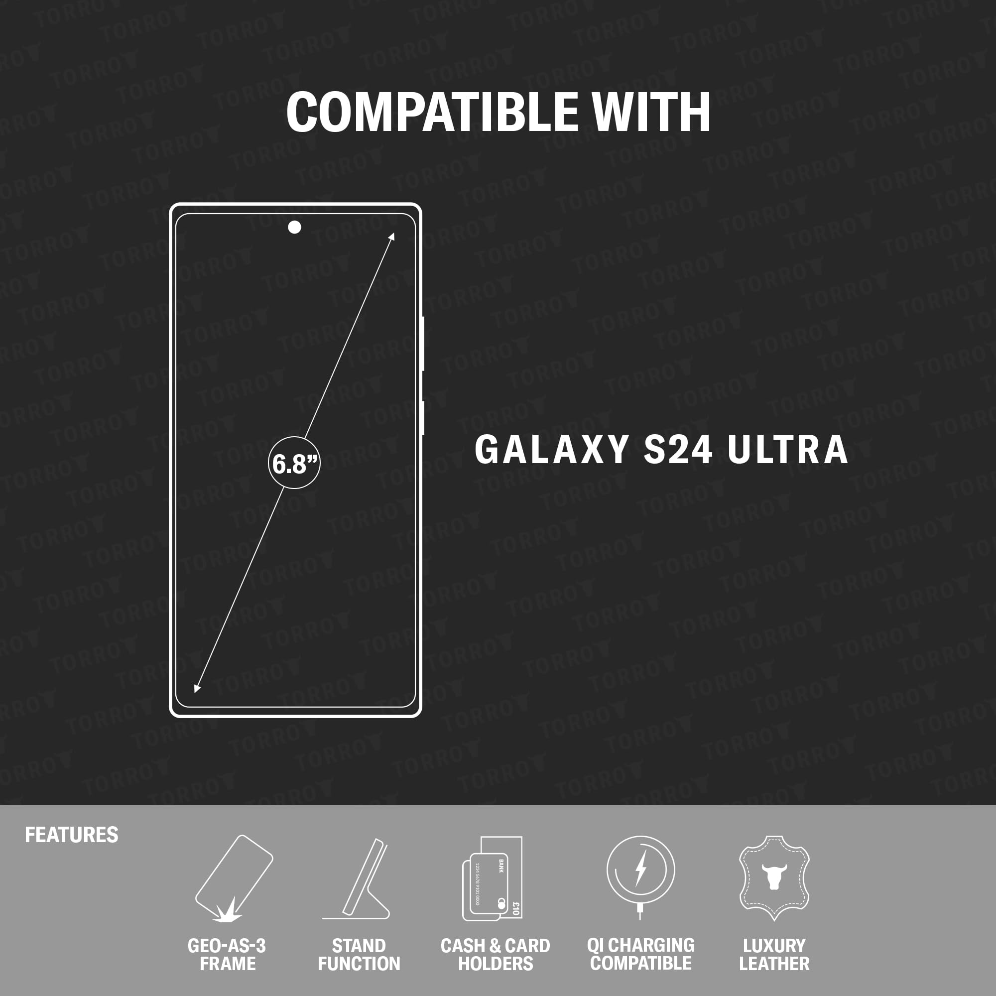 Foto 2 | Funda Torro Compatible Con Samsung Galaxy S24 Ultra 5g - Venta Internacional.