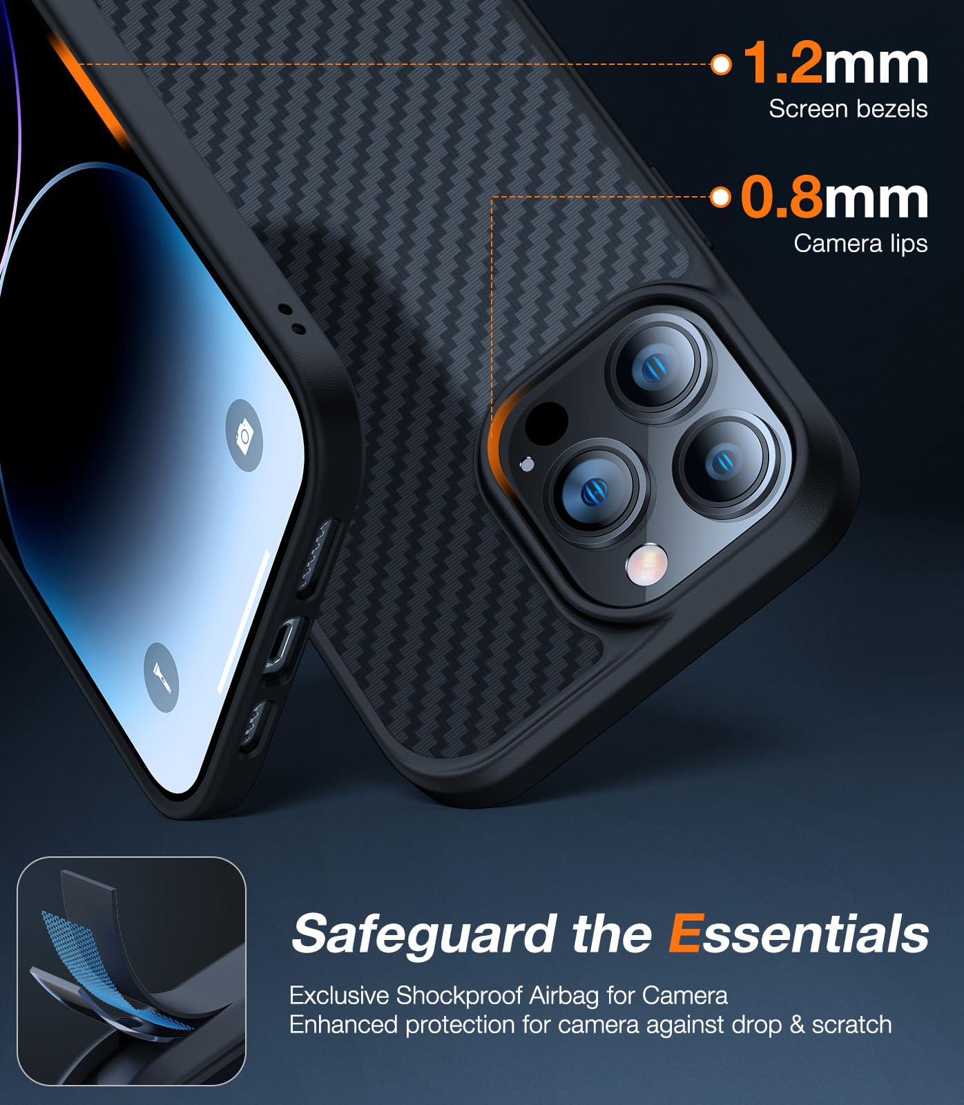 Foto 6 pulgar | Funda De Teléfono Torras Magnética Mejorada Para Iphone 14 Pro - Venta Internacional.