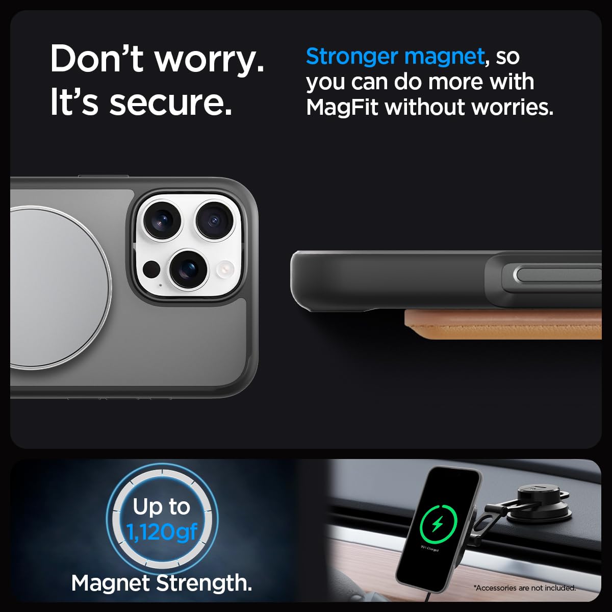 Foto 5 | Funda Spigen Ultra Hybrid S Magfit Para Iphone 16 Pro Max - Venta Internacional.