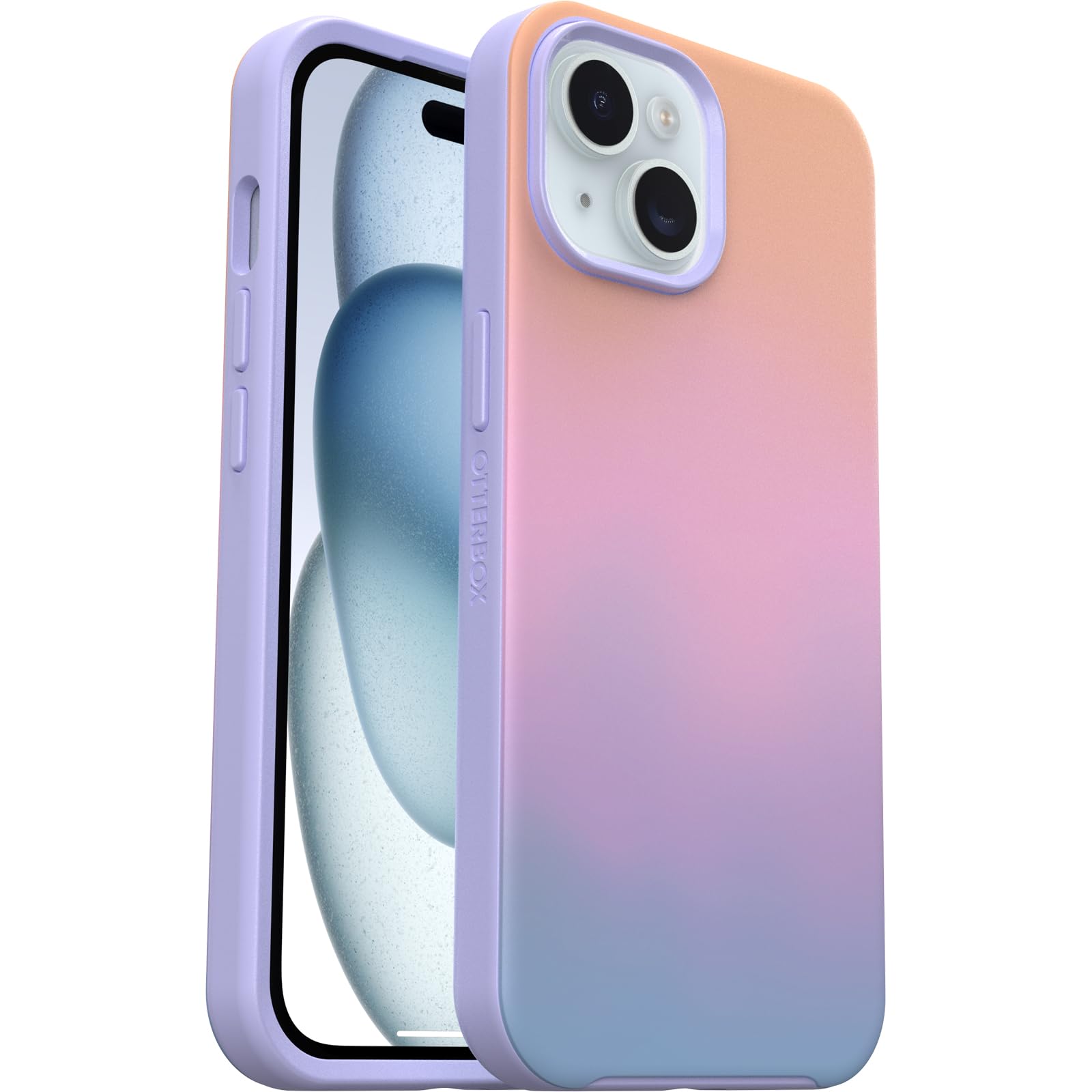 Foto 5 | Funda Otterbox Symmetry Series Soft Sunset Purple Para Iphone 15/14/13 - Venta Internacional.