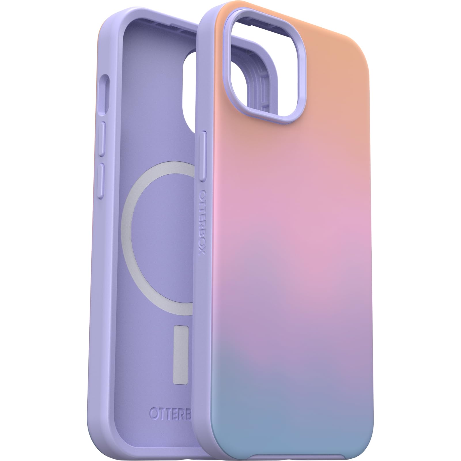 Foto 7 pulgar | Funda Otterbox Symmetry Series Soft Sunset Purple Para Iphone 15/14/13 - Venta Internacional.
