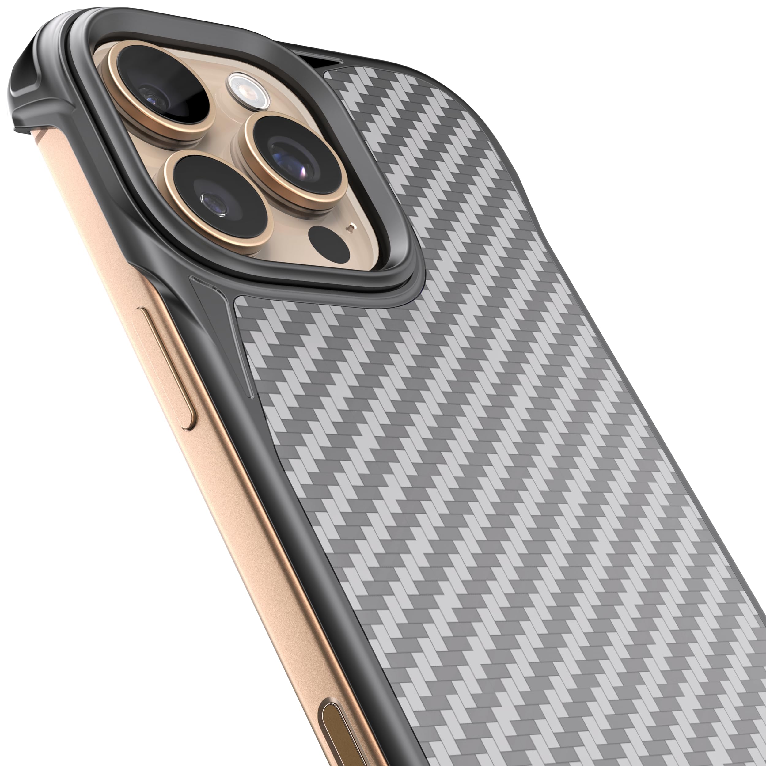 Foto 6 pulgar | Funda Rebel Para Iphone 16 Pro, Serie Max Flex, Fibra De Aramida - Venta Internacional.