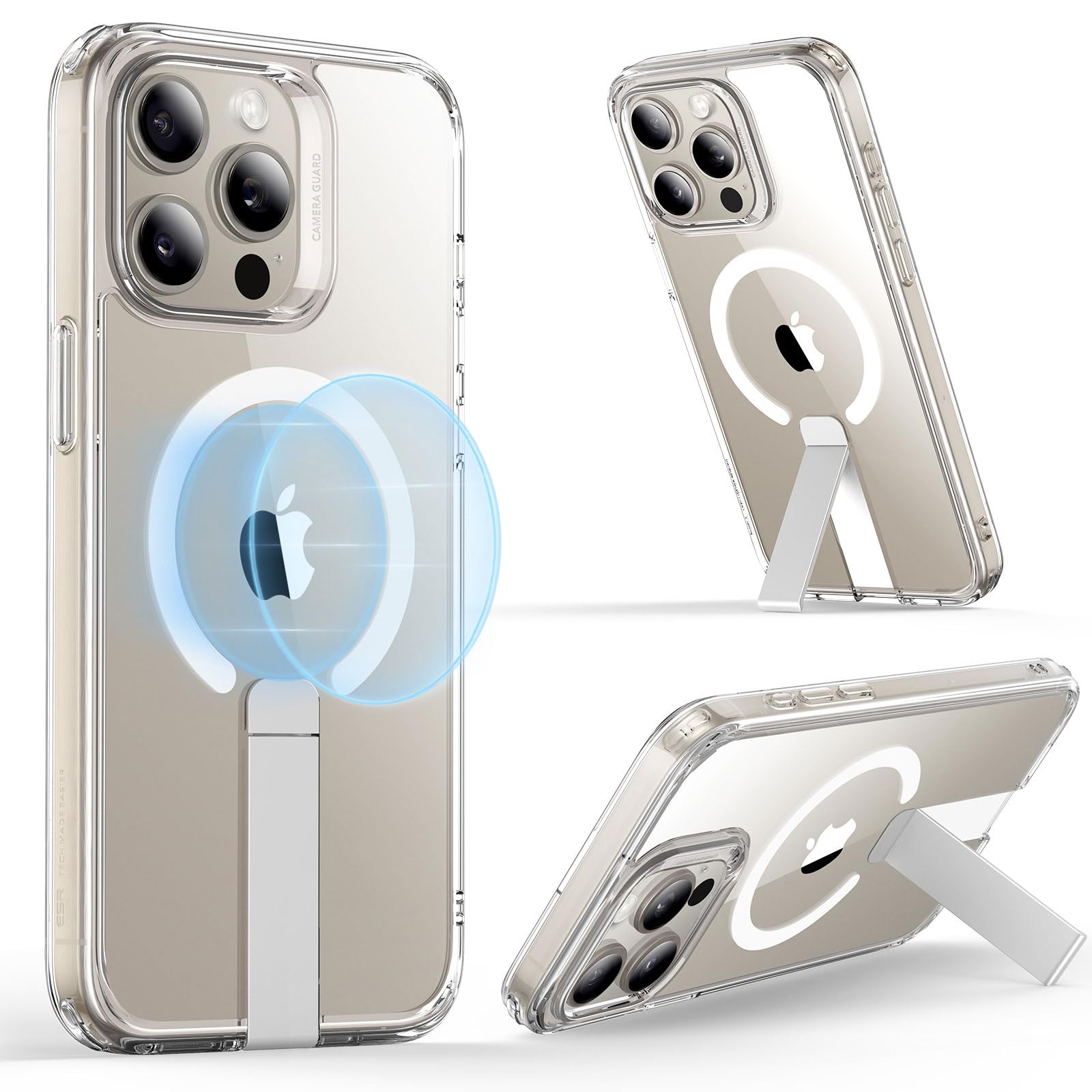 Foto 1 | Funda De Teléfono Esr Boost Series Para Iphone 15 Pro Max Clear - Venta Internacional.