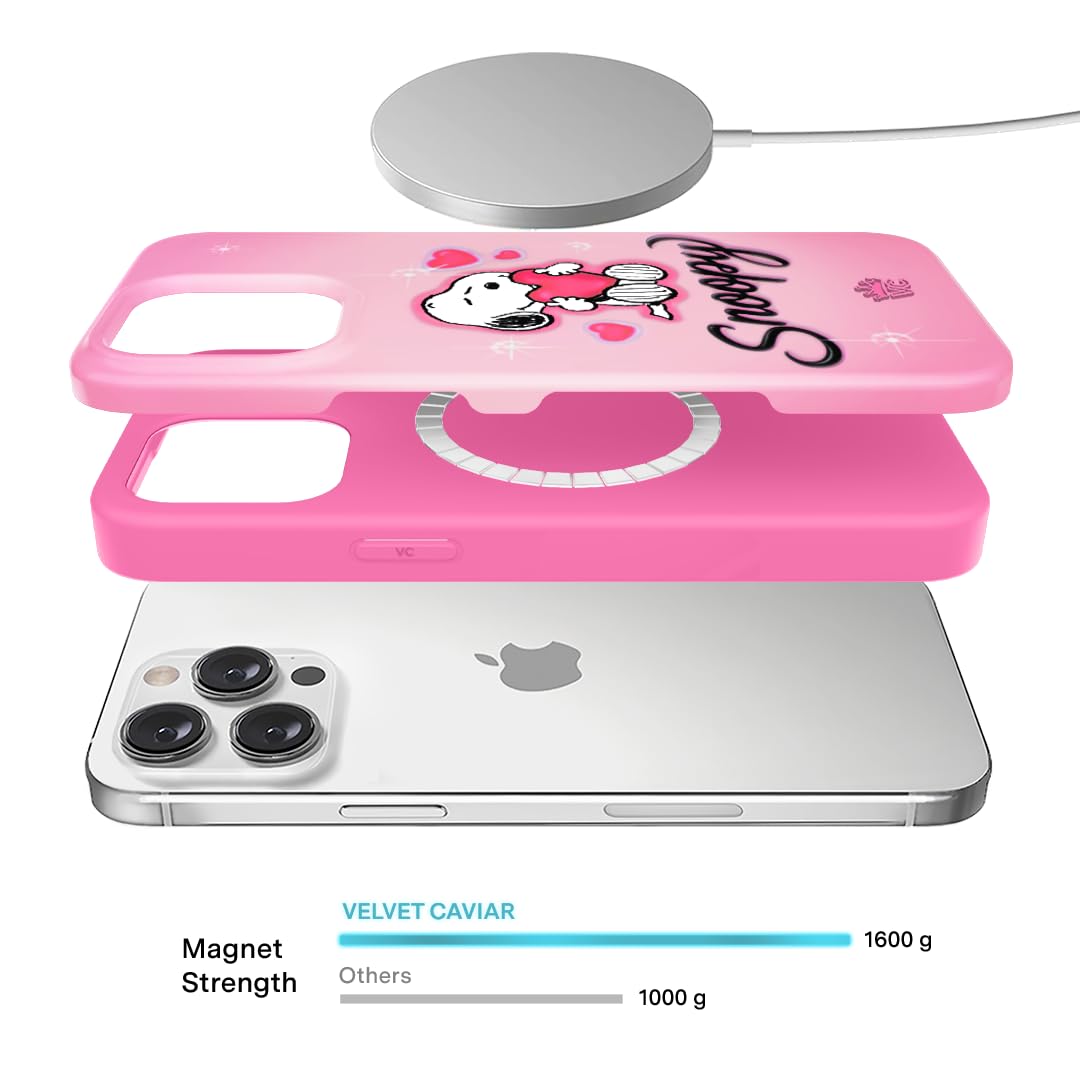 Foto 4 pulgar | Funda De Teléfono Velvet Caviar Para Iphone 15 Pro Magsafe Pink - Venta Internacional.