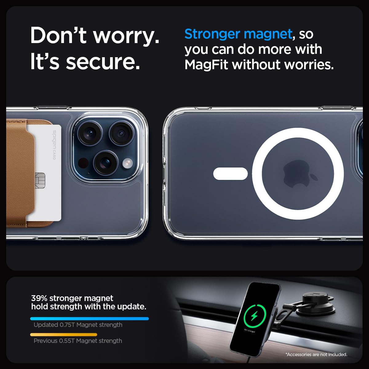 Foto 6 pulgar | Funda De Teléfono Spigen Ultra Hybrid Magfit Para Iphone 15 Pro - Venta Internacional.