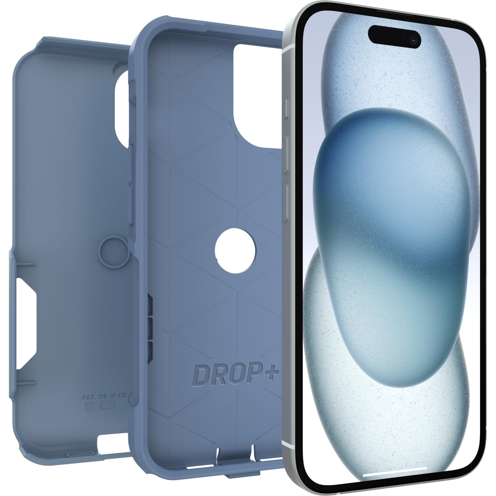 Foto 5 pulgar | Funda Otterbox Commuter Series Para Iphone 15/14/13 Crisp Denim - Venta Internacional.