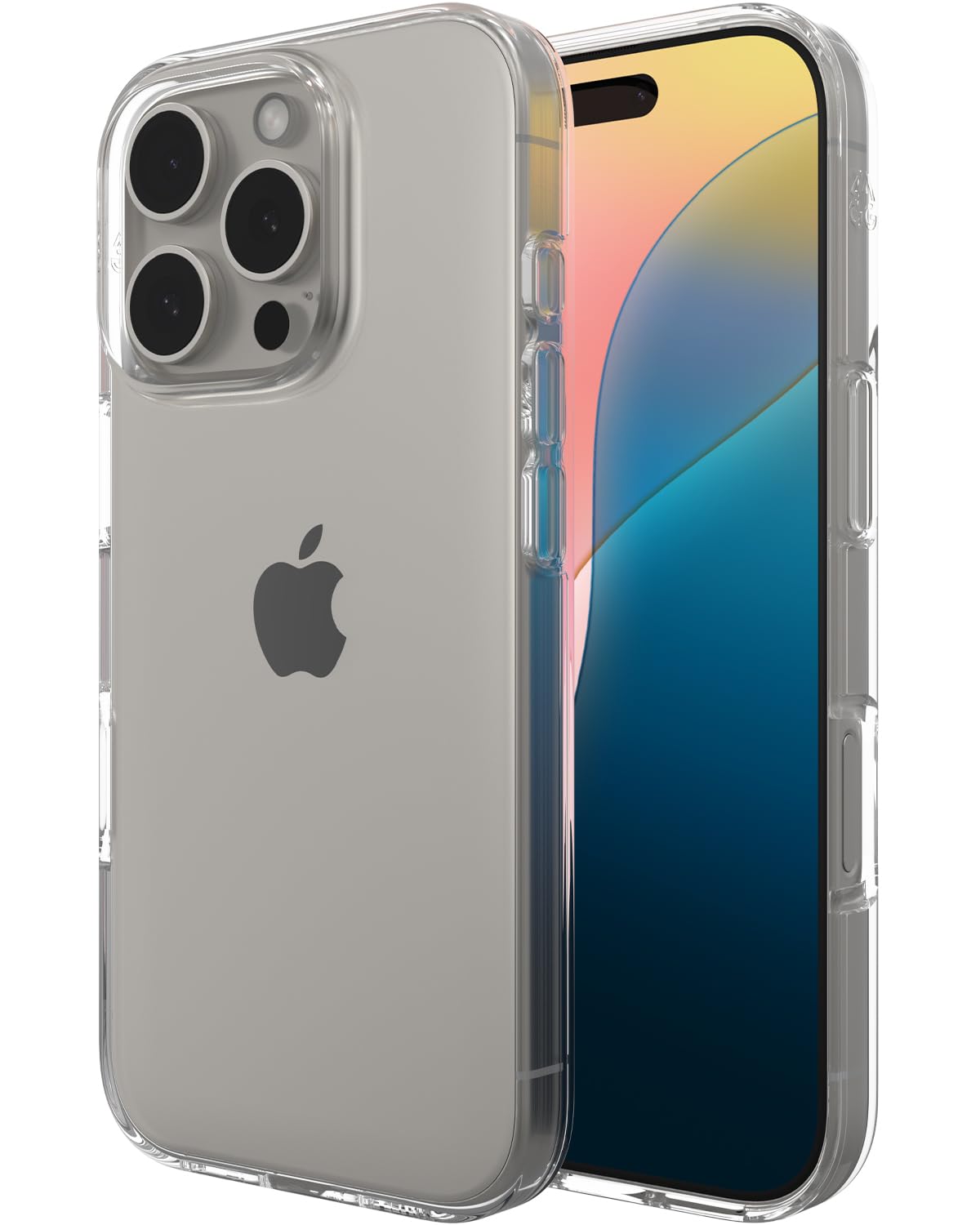 Funda Zagg Crystal Palace Lite Para Iphone 16 Pro, Transparente - Venta Internacional.