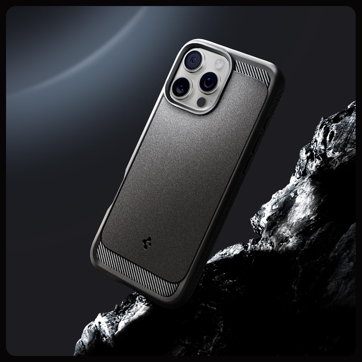 Foto 3 | Funda Spigen Rugged Armor Magfit Para Iphone 16 Pro, Color Gris - Venta Internacional.