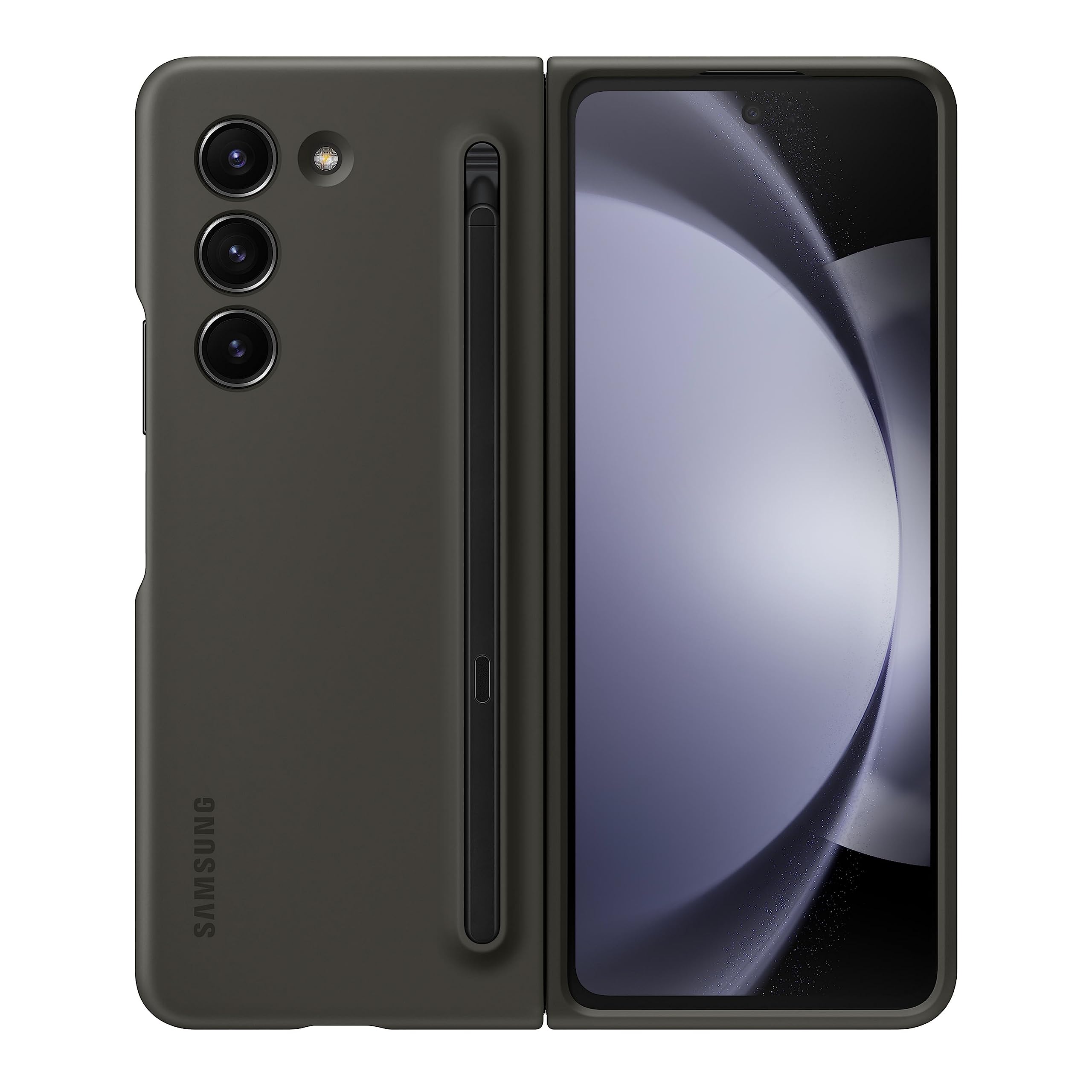 Foto 1 | Funda Para Teléfono Samsung Galaxy Z Fold5 Slim S Pen Con Soporte, Color Grafito - Venta Internacional.