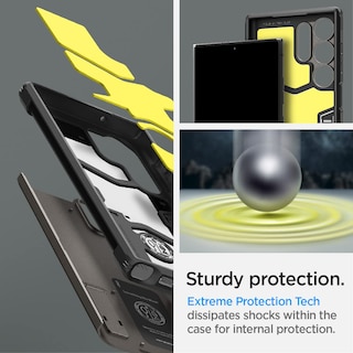 Foto 5 | Funda Spigen Tough Armor Para El Galaxy S23 Ultra Con Soporte - Venta Internacional.
