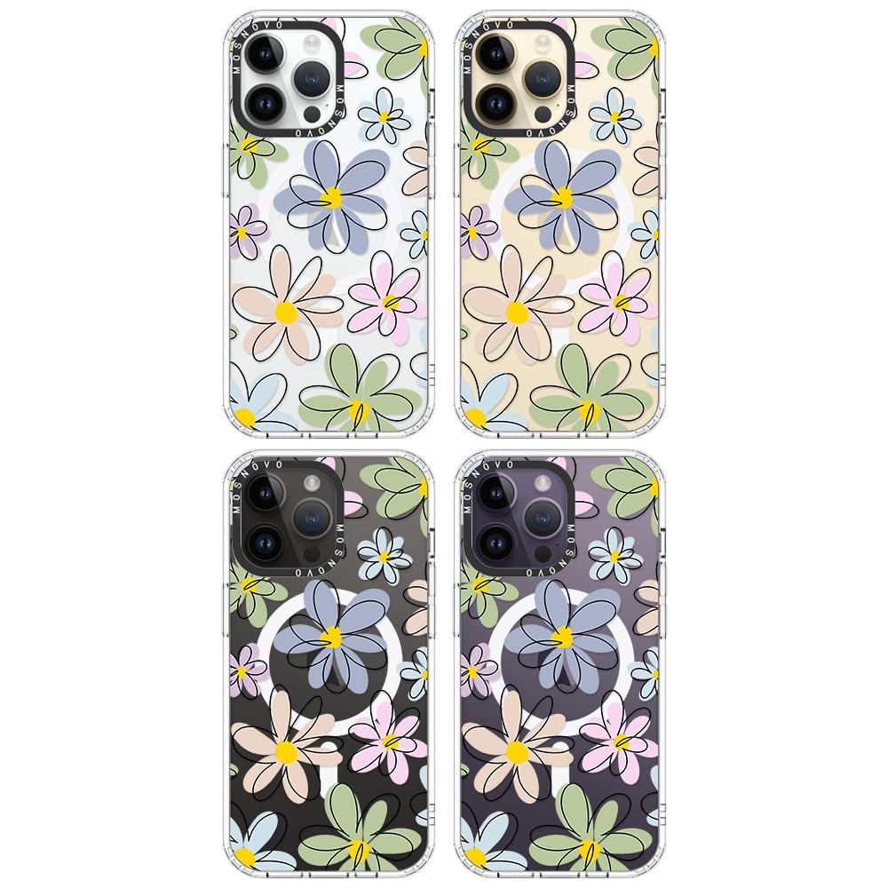 Foto 4 pulgar | Funda De Teléfono Mosnovo Para Iphone 14 Pro Max Con Magsafe Clear - Venta Internacional.