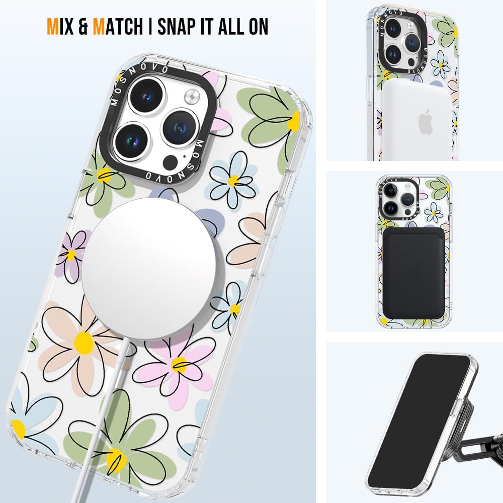 Foto 6 pulgar | Funda De Teléfono Mosnovo Para Iphone 14 Pro Max Con Magsafe Clear - Venta Internacional.