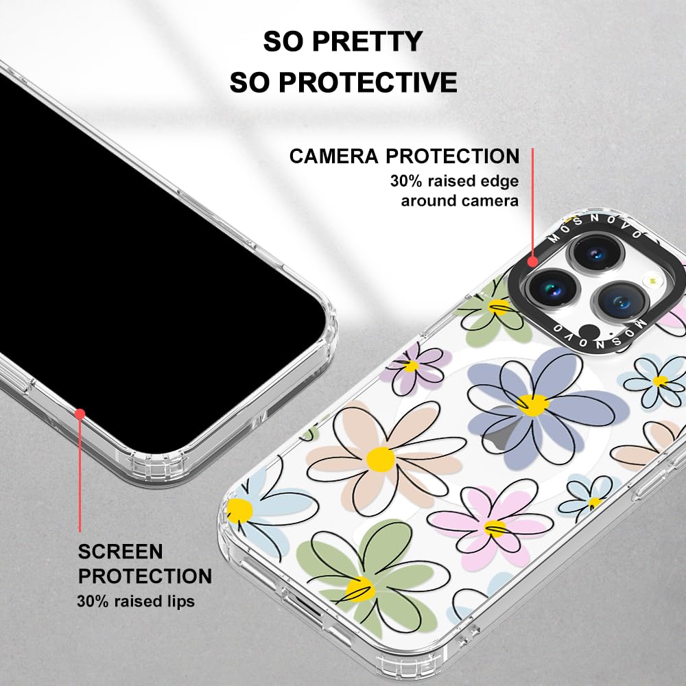 Foto 7 pulgar | Funda De Teléfono Mosnovo Para Iphone 14 Pro Max Con Magsafe Clear - Venta Internacional.