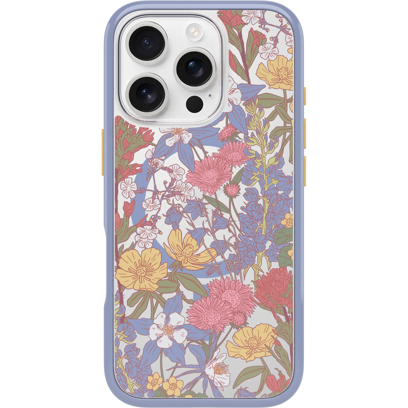 Funda Para Teléfono Otterbox Iphone 16 Pro Symmetry Clear Floral - Venta Internacional.