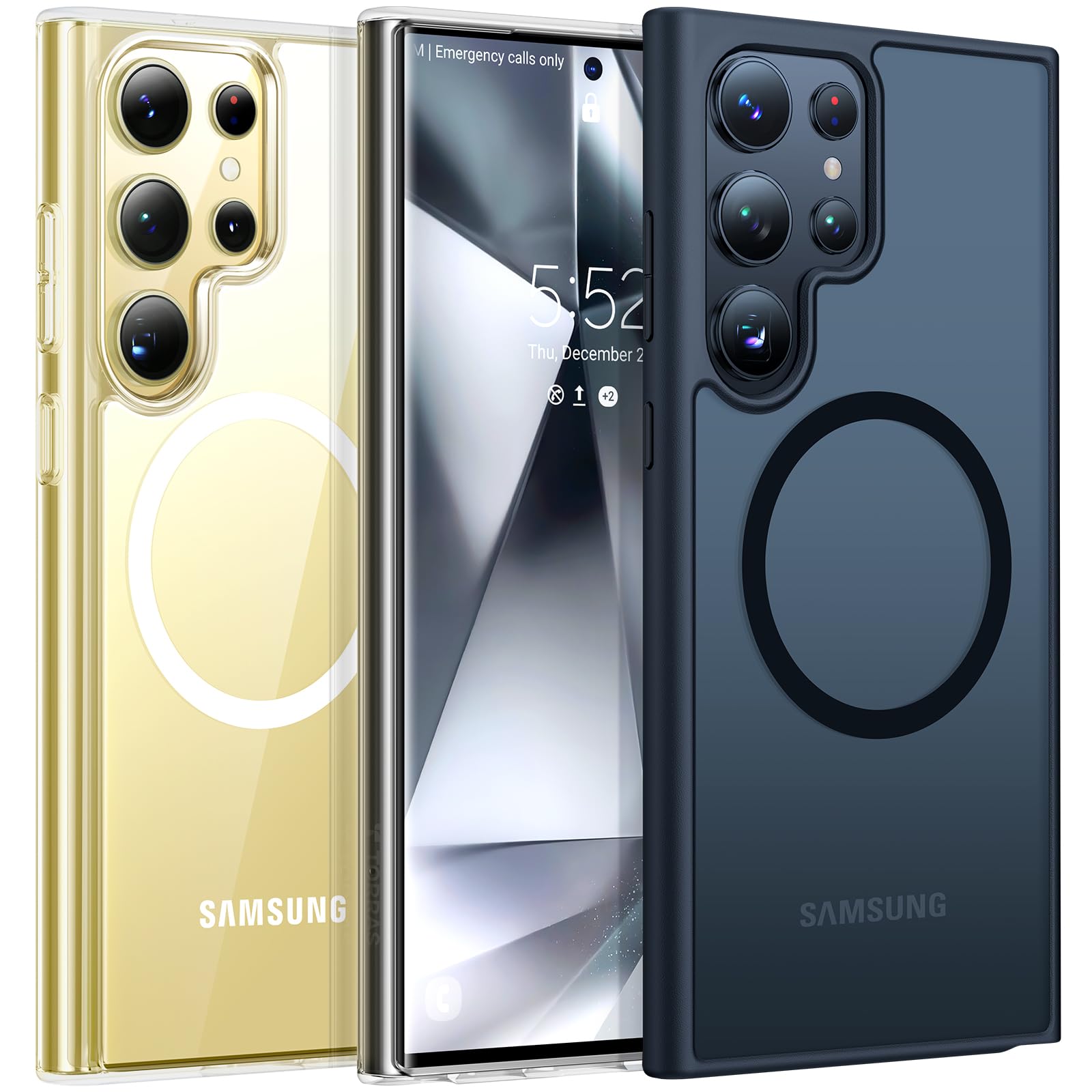 Foto 2 pulgar | Funda De Teléfono Torras Magnética A Prueba De Golpes Para Samsung S24 Ultra - Venta Internacional.