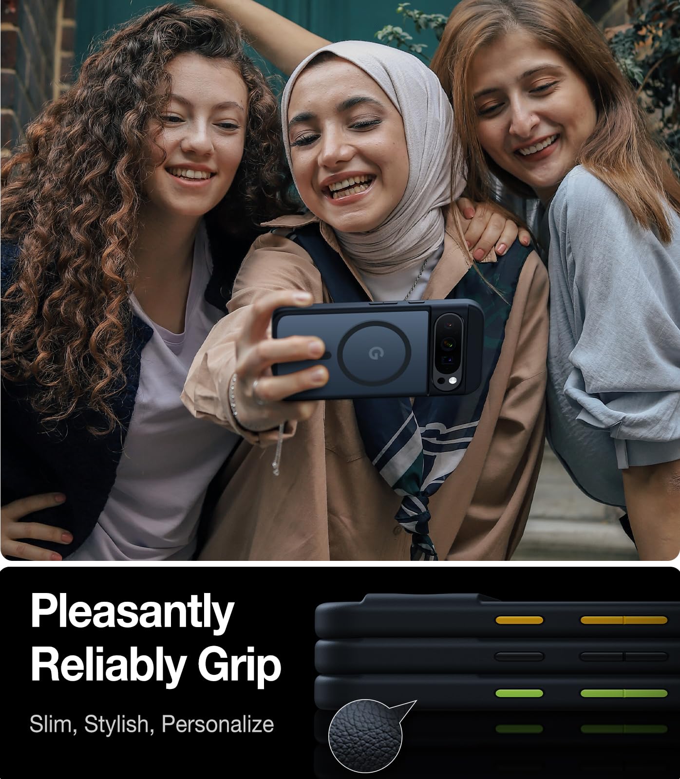 Foto 7 pulgar | Funda De Teléfono Torras Magnética A Prueba De Golpes Para Google Pixel 9 Pro - Venta Internacional.