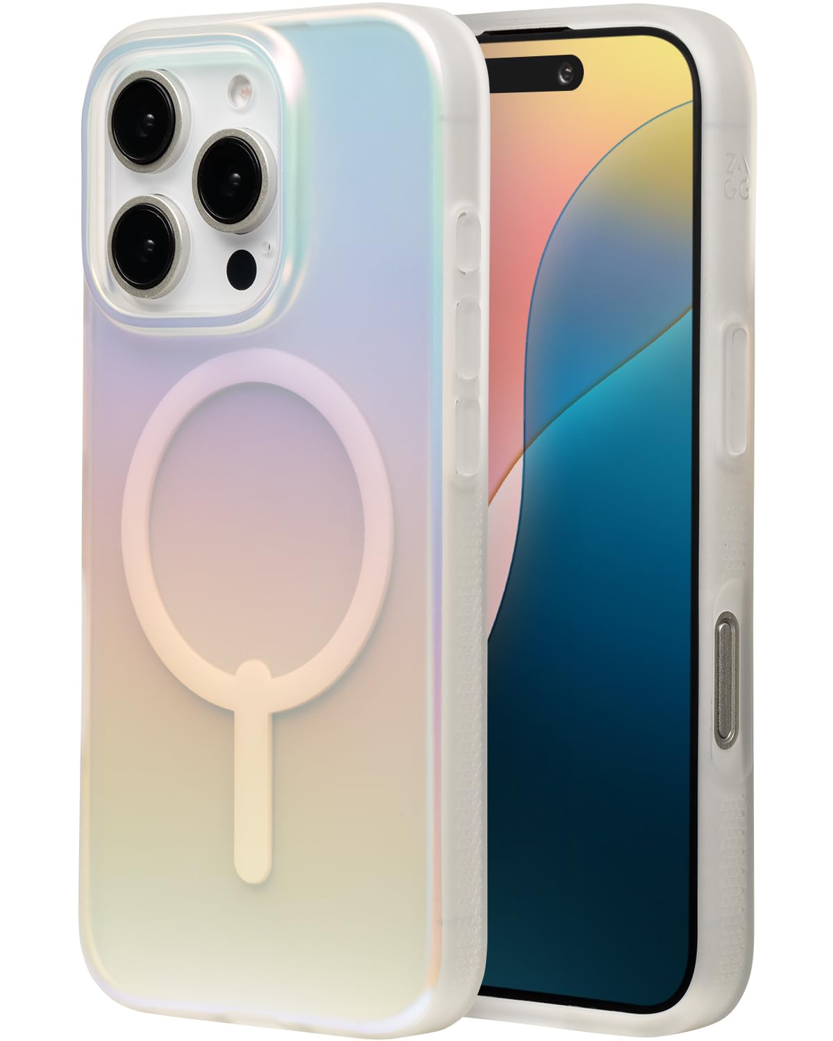 Foto 1 | Funda Zagg Milan Snap Para Iphone 16 Pro Con Acabado Que Cambia De Color - Venta Internacional.