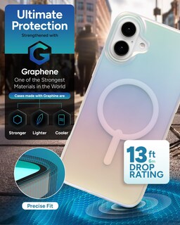 Foto 4 | Funda Zagg Milan Snap Para Iphone 16 Pro Con Acabado Que Cambia De Color - Venta Internacional.
