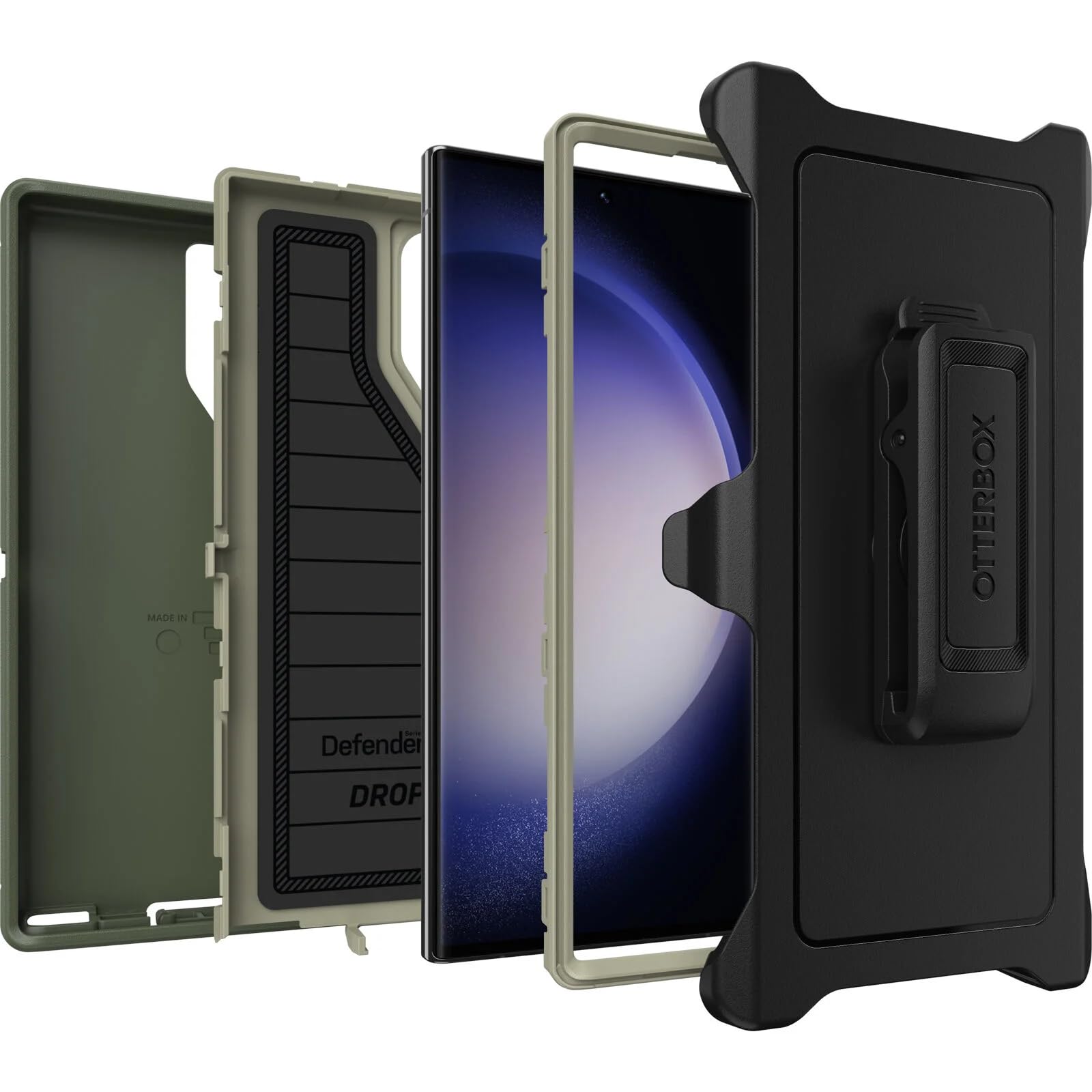 Foto 5 pulgar | Funda Otterbox Defender Series Para Samsung Galaxy S23 Ultra - Venta Internacional.