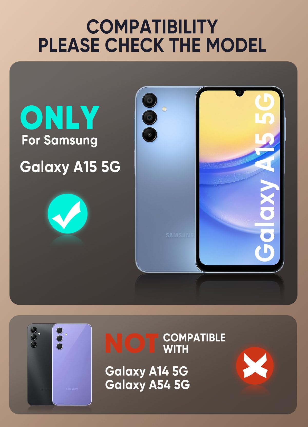 Foto 2 | Funda De Teléfono Supcase Unicorn Beetle Pro Para Samsung Galaxy A15 - Venta Internacional.