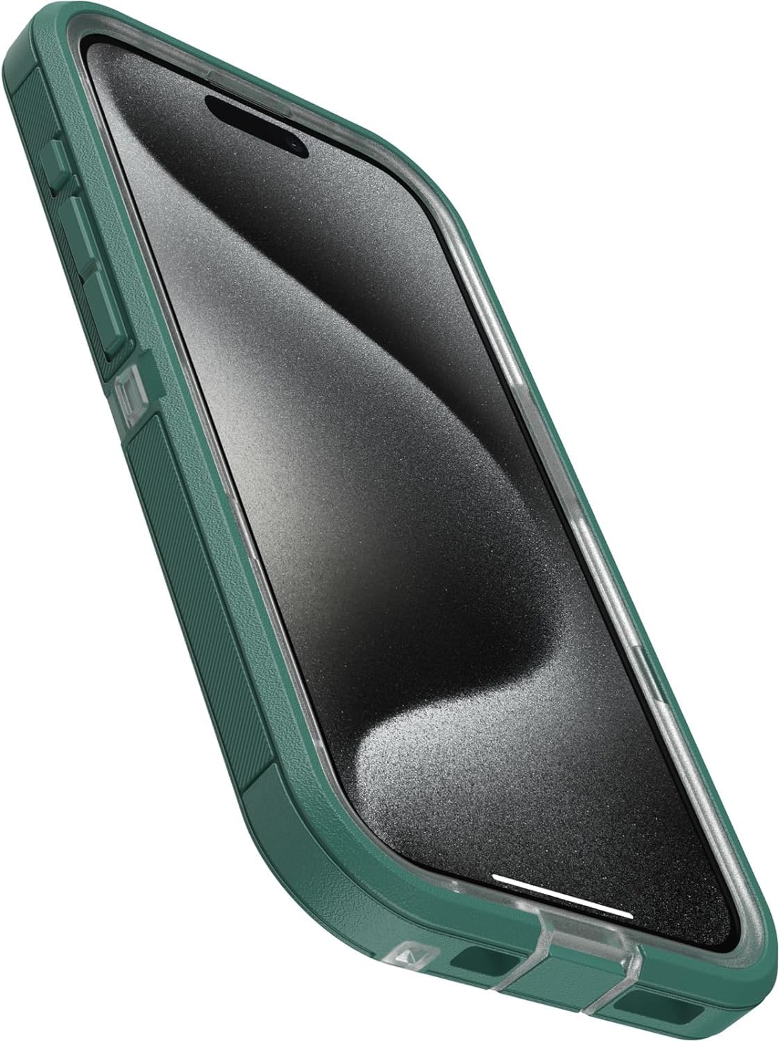 Foto 8 pulgar | Funda Otterbox Para Iphone 15 Pro Max Defender Xt, Transparente Y Verde - Venta Internacional.