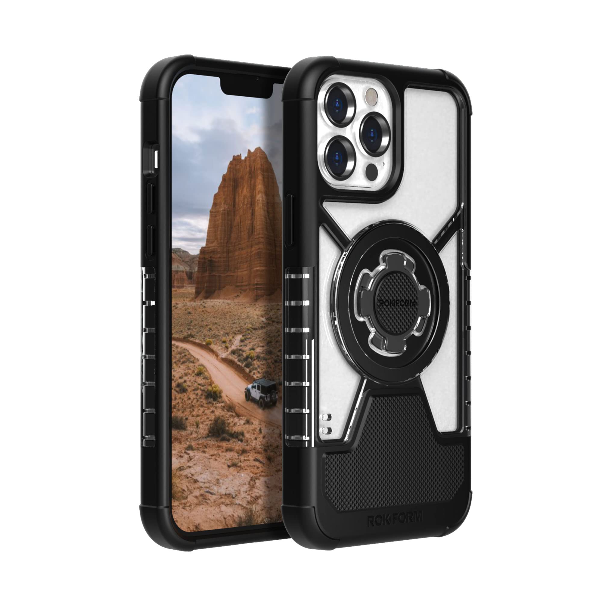 Funda De Teléfono Rokform Crystal Series Para Iphone 13 Pro Max Clear - Venta Internacional.