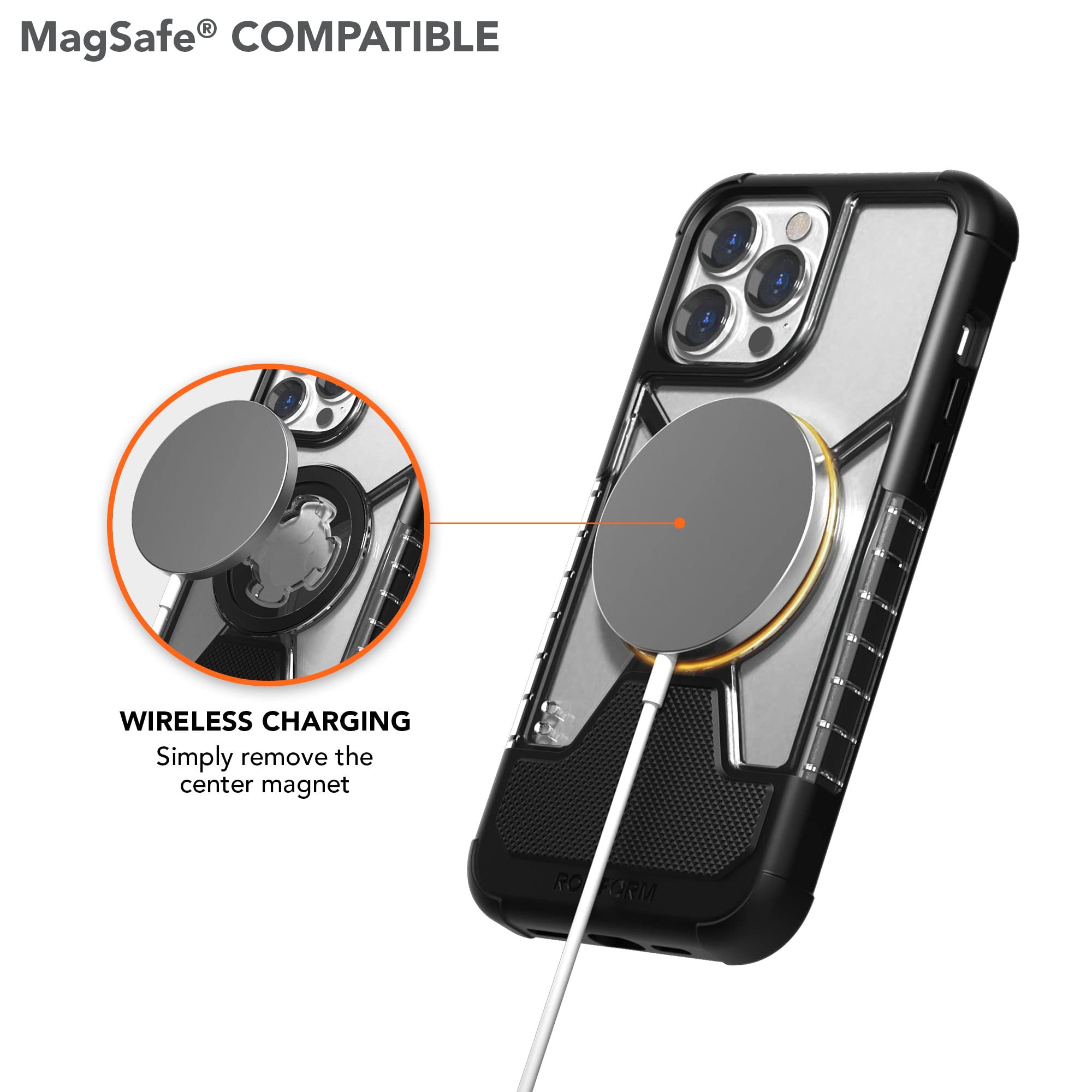 Foto 8 pulgar | Funda De Teléfono Rokform Crystal Series Para Iphone 13 Pro Max Clear - Venta Internacional.