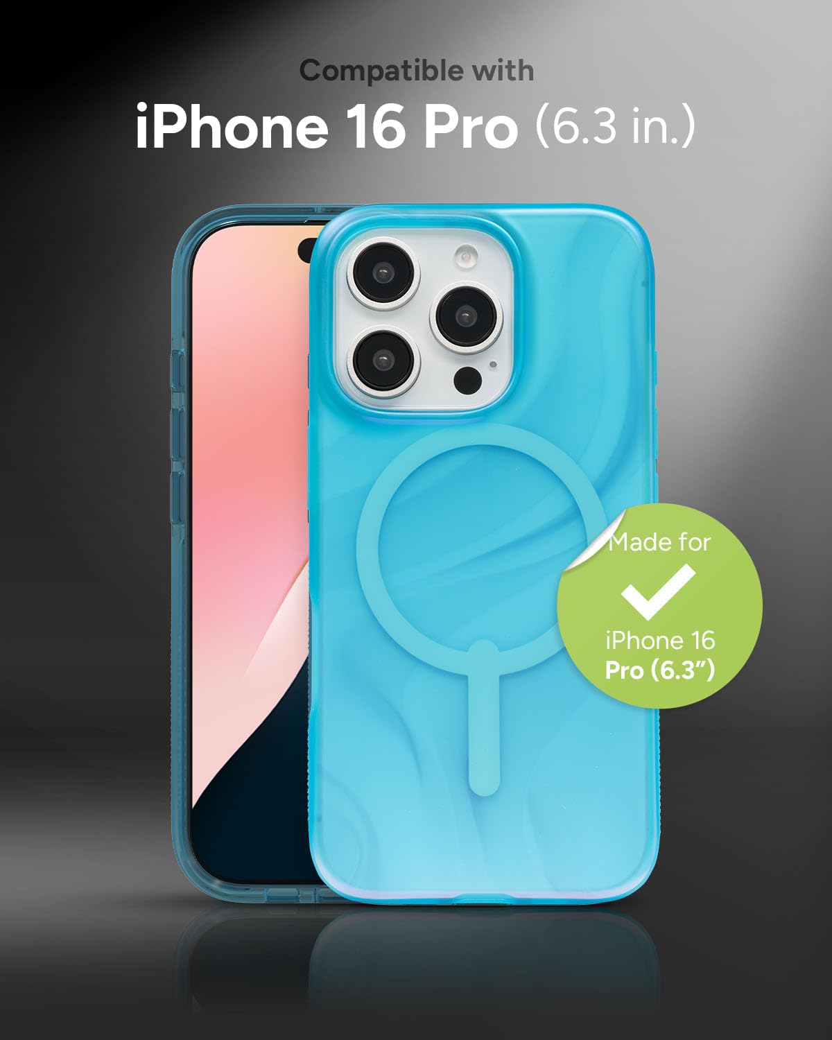 Foto 3 pulgar | Funda De Teléfono Zagg Milan Snap Para Iphone 16 Pro Que Cambia De Color - Venta Internacional.